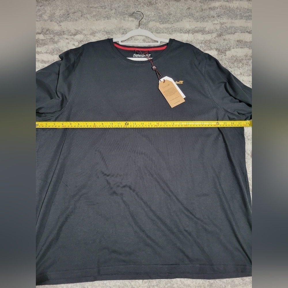 Avalanche Men's Black Long Sleeve Shirt - Picture 7 of 11